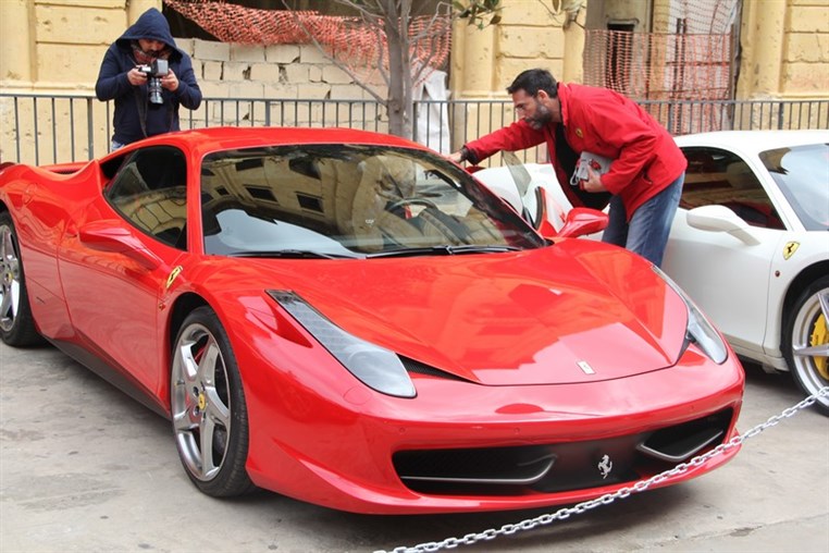 Ferrari Car Show at Beirut Souks